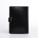 Passport cover on the button, black color