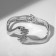 Bracelet "Hiring", color silver, 7 cm