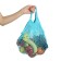 ALOSKA 37 x 20 cm, handle 12 cm, cell 1.5 cm, turquoise