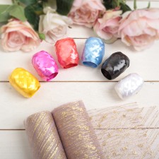 Packing tape, assorted, set 6 pcs., 0.5 cm x 10 m
