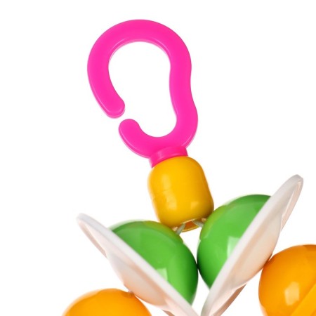Suspension - a rattle "Sunny Bunny" on a crib, stroller, color mix, aelytes-4
