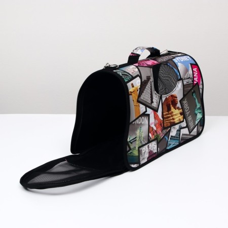 Bag - Animal Carriage "Traveler", size M, 40 x 21 x 27 cm-1