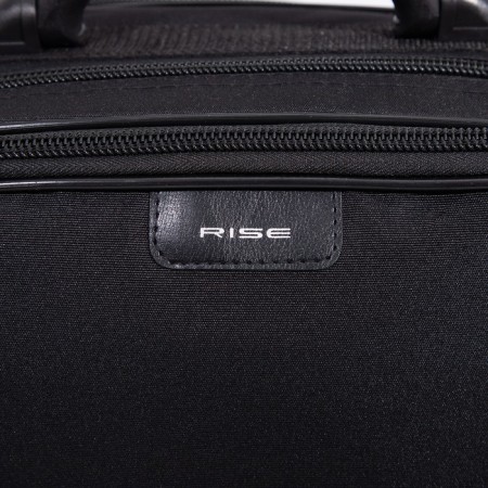 Male bag, rise, black color-5