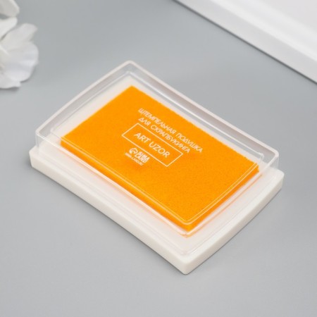 Stamping pillow "Orange" 7.7x5.2x1.8 cm-1