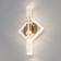 Bra "Ice" Led 3000k gold 23x18x10cm
