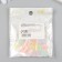 Plastic beads "cylinder with colored middle" matte mix 1.2x0.7x0.7 cm