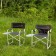 Tourist chair TRAMP TRF-002, Directorship with a table, aluminum