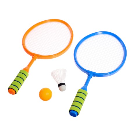 Set for badminton, 2 rackets, 49 cm., Volan, ball