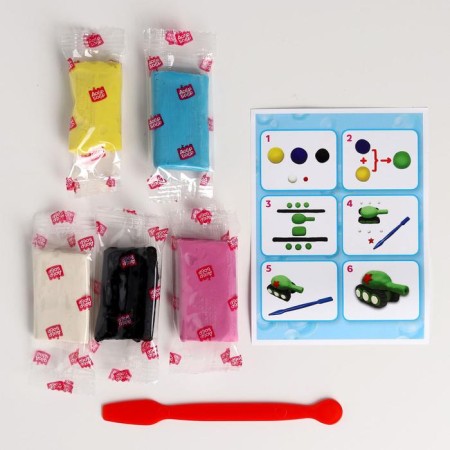 DIY Plasticine soap, “Invincible Tank”, 5 centers. 15 g-1
