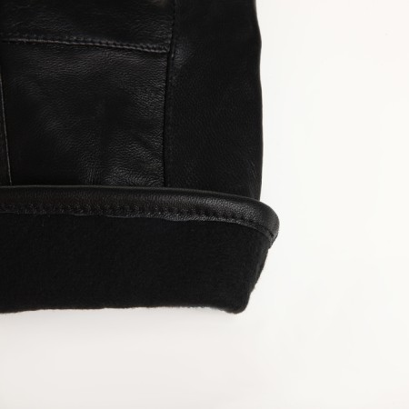 Male gloves, size XXXL, with insulation, black color-3