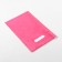 Polyethylene package with a cut handle, pink 20-30 cm, 30 μm