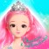 Fairytale doll "Magic Mermaid", Pink color