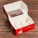 Packaging for 6 cupcakes with the window "Cute Snowman", 25 x 17 x 10 cm