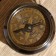 Compass with a measuring tape 6x6x4.5 cm, brass