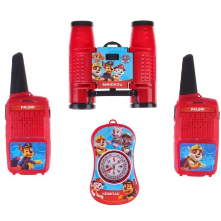 Набор спасателя, Рации бинокль, компас, Paw Patrol-2