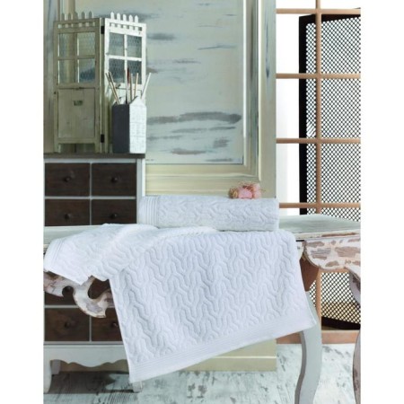 Terry towel Sofi de Marko Vega, 550 g, size 50x90 cm, white color