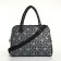 Road bag with lightning, black/white color