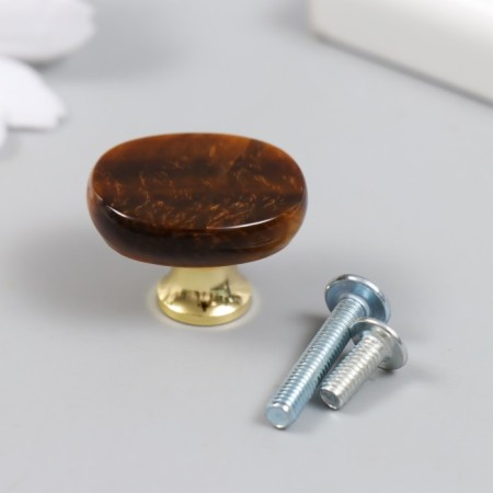 Handle for the casket "Tiger Eye" 2.6x1.7 cm