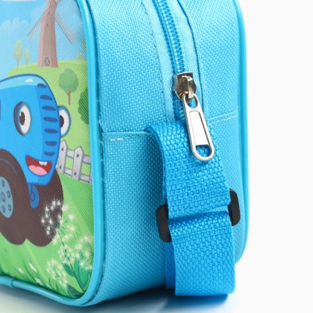 Children's handbag 19.5*14.5*7cm, Blue Tractor-5