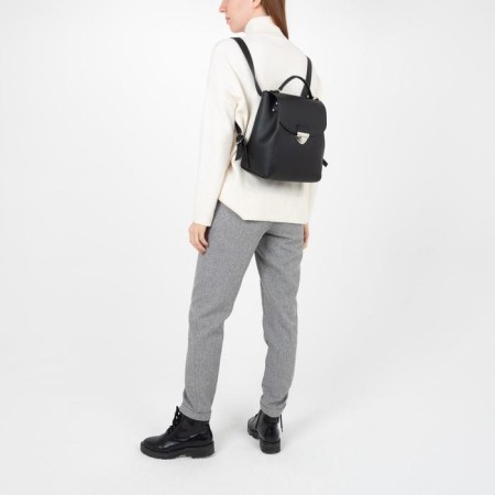 Youth backpack, L-Craft, valve department, black color-4