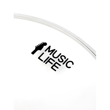 Plastic for the drum of Music Life 14 inches, transparent-2