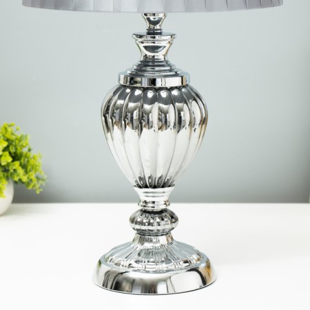 Avtital table lamp E27 40W silver 29.5x29.5x55 cm Risalux-4