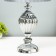 Avtital table lamp E27 40W silver 29.5x29.5x55 cm Risalux