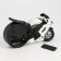 Clock - alarm clock "motorcycle" Children's, discrete move, D -7 cm, 19 x 10 cm, aa
