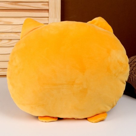 Soft toy-podushka "cat", 43 cm, orange color-3