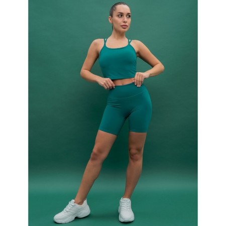 TOP sports female, size s, emerald color-3