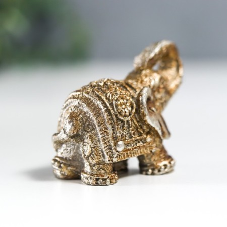 Souvenir Polystone "Micro Elephant" 3.8x4.4x2.1 cm-2