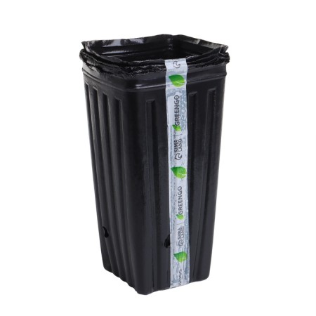 Pot for seedlings, re, 1.5 l, d = 10 x 10 x 20 cm, (packaging 5 pcs.) Greengo-8