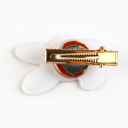 Hair hair clip luminous "bunny", 2.5 x 3 cm-3