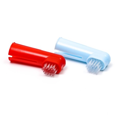 Set of dental brush two-sided and 2 brushes-lump, mix of flowers-4