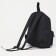 Youth backpack from textiles on lightning, 1 pocket, “ZFTS”, black color