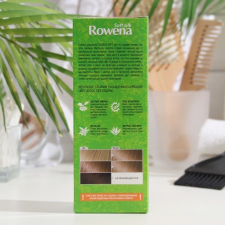 Rowena Soft Silk 7.0 hair cream-color light blond, 135 ml-2