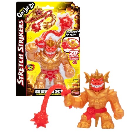 The stretching figure "Golden Knight Blazagot Delux Stretch Stikers" 43496