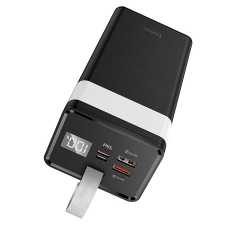 External battery Hoco J86, 40,000 mAh, USB/Type-C, 3 A, black-2