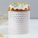 Kulich rim with embossing "Minimalism", 41.6 x 10 cm.