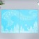 A set of decorative stickers "Winter History" 30x38 cm, set 2pcs