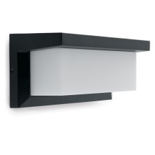 Sadovo-park lamp Feron DH501, IP54, E27, 15 W, 260x125x125 mm, black color