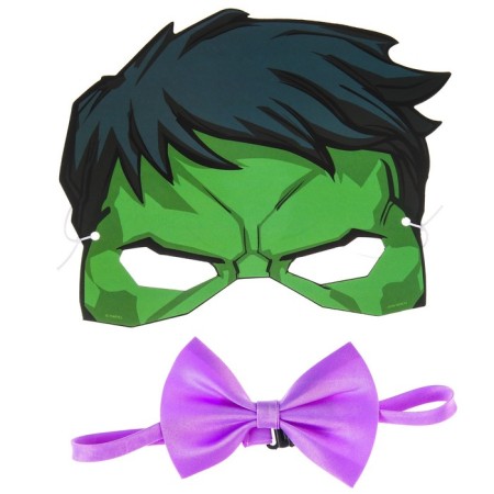 Set of carnival mask and butterfly "Hulk", Avengers-1