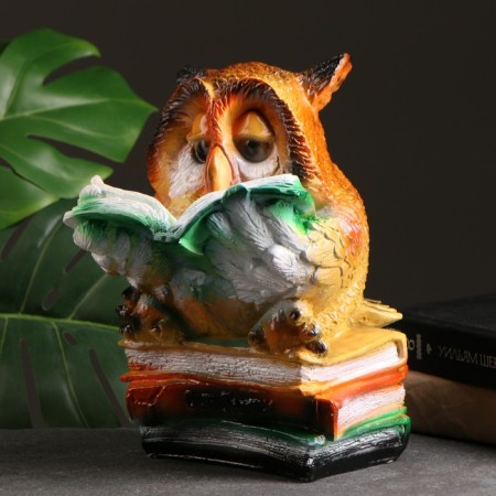 Pigger "Owl with books" 17x18x27cm-3