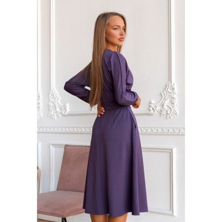 Women's dress, size 46, purple color 5571-5