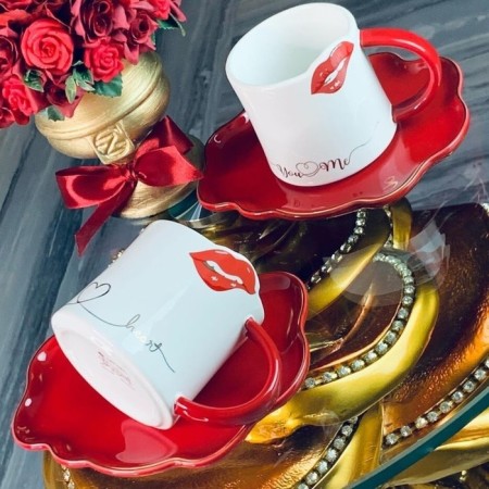 Tea set of Lenardi, 4 items