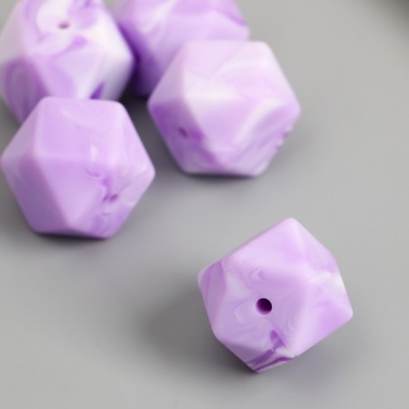 Busina Silicon "Multicarrier" Lilac nephritis d = 1.7 cm
