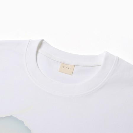 Men's T-shirt Minaku: Infinity, white color, rr 52-54-1