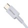 Gopower GP20TT, Type-C-Type-C, 100W, 1 m, data transfer, nylon, white