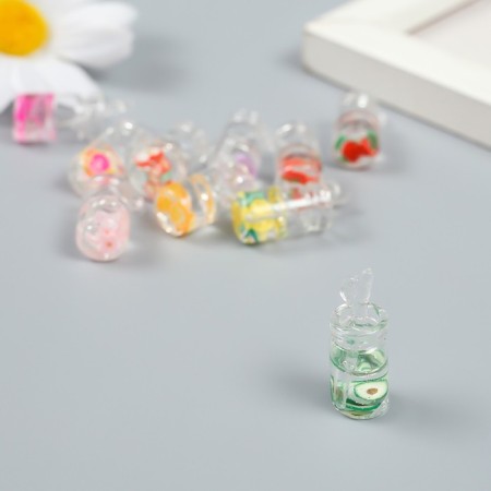 Decor for creativity Glass, plastic "Jars with lemonade" MIX 1x1x2.5 cm-1
