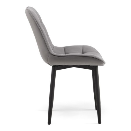 Boston chair Velutto 32, graphite-3